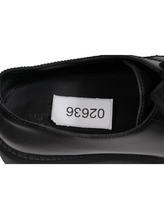 Balenciaga Mens Tractor Derbys US 10 EU 43 Black Leather Cunky Lace Ups main image 9